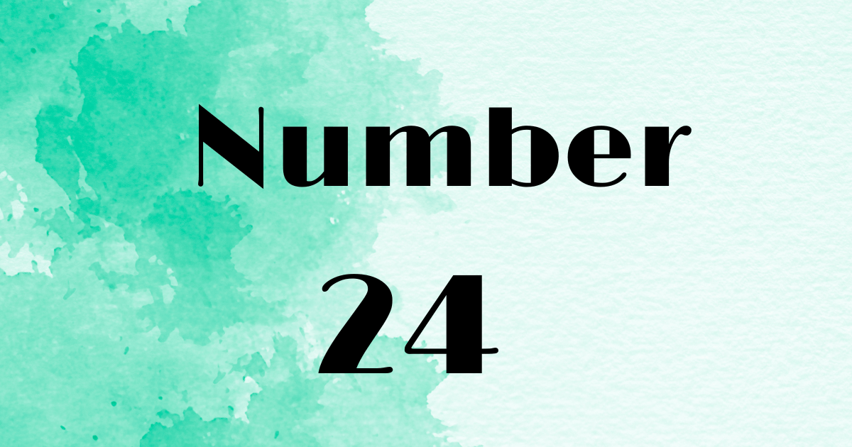 Angel Number 24