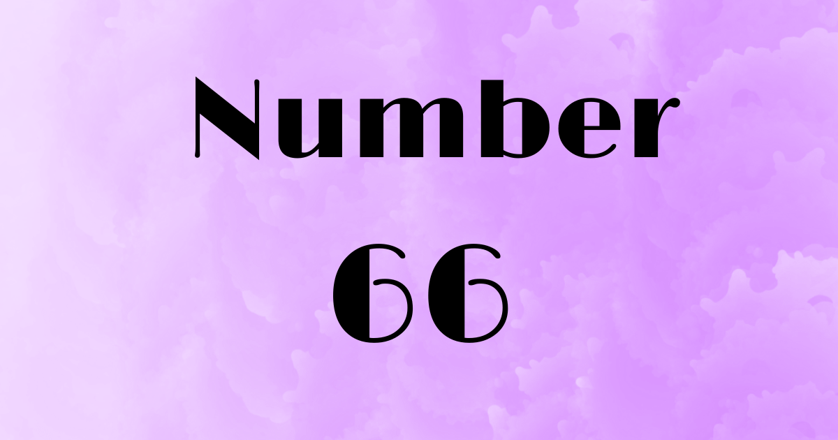 Angel Number 66
